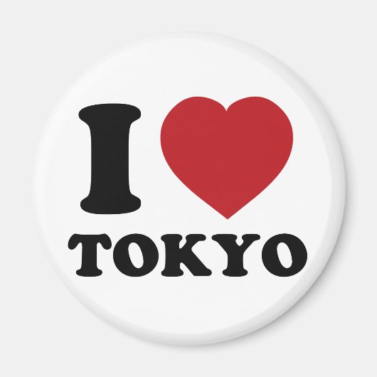 I Liebe Tokio Magnet (Vorne)