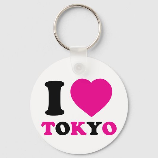 I Liebe Tokio Schlüsselanhänger (Vorderseite)