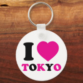 I Liebe Tokio Schlüsselanhänger (Vorderseite)