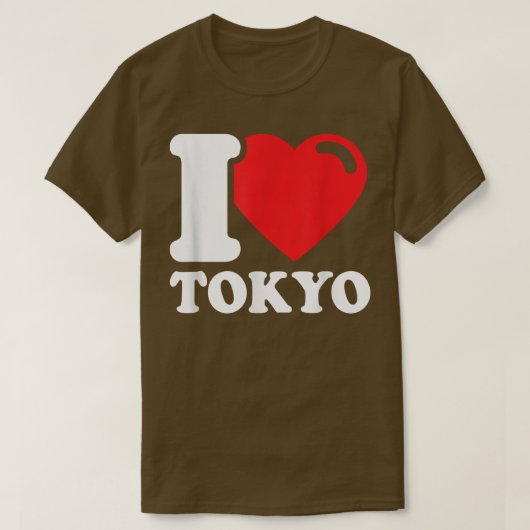 I Liebe Tokio T-Shirt (Design vorne)