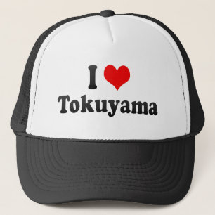 I Liebe Tokuyama, Japan Truckerkappe