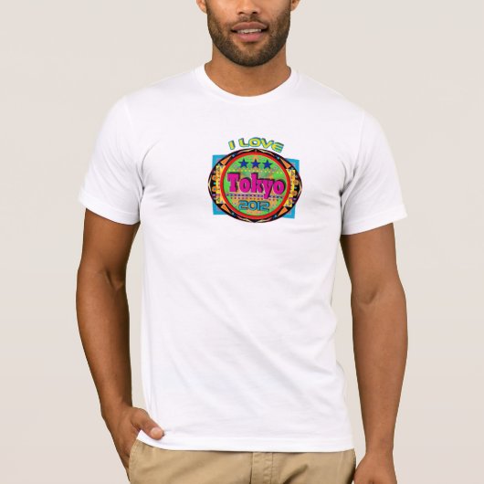 I LIEBE Tokyo Emblem (Mitte) #1 2012 T - Shirt (Vorderseite)
