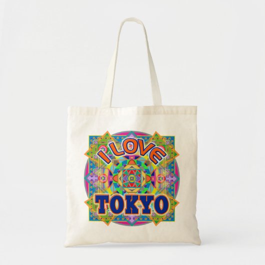 I LIEBE TOKYO Happy Bag Tragetasche (Vorne)