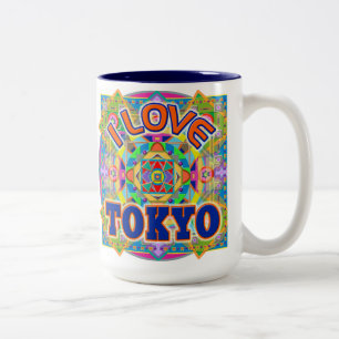I LIEBE TOKYO Happy Tasse
