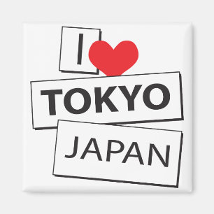 I Liebe Tokyo Japan Magnet