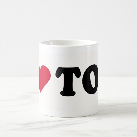I LIEBE TOM KAFFEETASSE (Mittel)