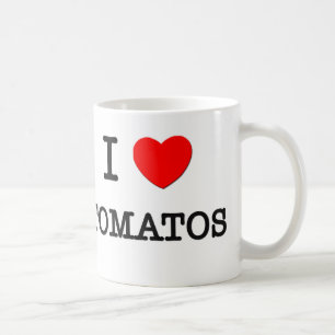 I Liebe TOMATEN (Nahrung) Kaffeetasse