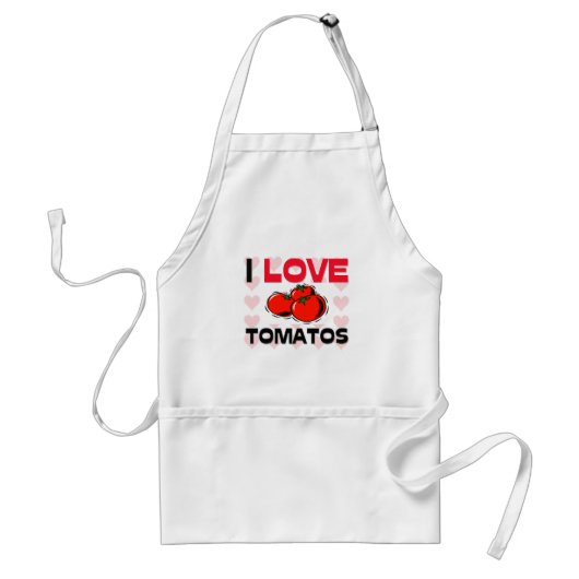 I Liebe-Tomaten Schürze (Vorne)