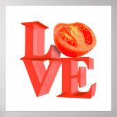 I LIEBE TOMATO | Poster (Vorne)