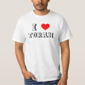 I Liebe Torah T - Shirt (Vorderseite)