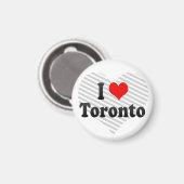 I Liebe Toronto, Kanada Magnet (Vorderseite/Rückseite)