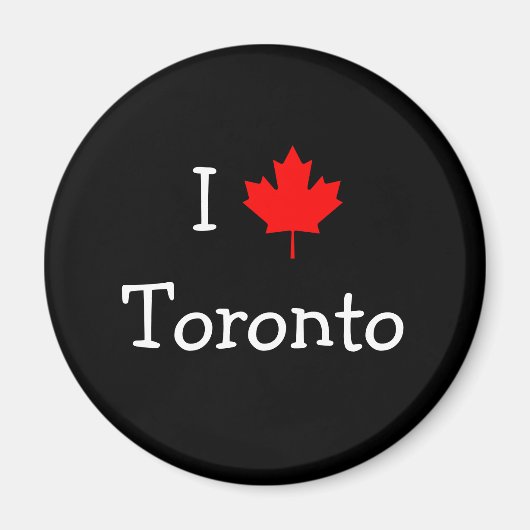 I Liebe Toronto Magnet (Vorne)