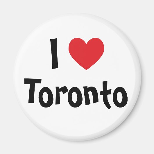 I Liebe Toronto Magnet (Vorne)