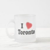 I Liebe Toronto Mattglastasse (Links)