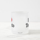 I Liebe Toronto Mattglastasse (Mittel)