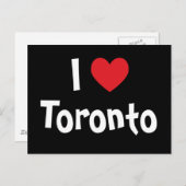 I Liebe Toronto Postkarte (Vorne/Hinten)