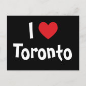 I Liebe Toronto Postkarte (Vorderseite)