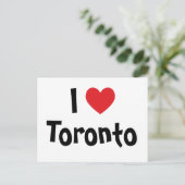 I Liebe Toronto Postkarte (Stehend Vorderseite)