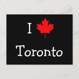 I Liebe Toronto Postkarte