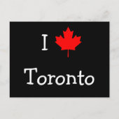 I Liebe Toronto Postkarte (Vorderseite)