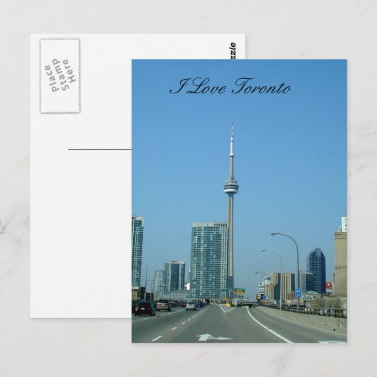 I Liebe Toronto Postkarte (Vorne/Hinten)