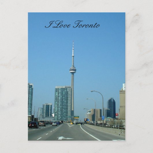 I Liebe Toronto Postkarte (Vorderseite)