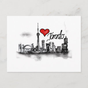 I Liebe Toronto Postkarte