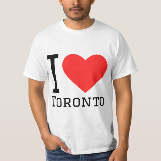 I Liebe Toronto T-Shirt (Vorderseite)
