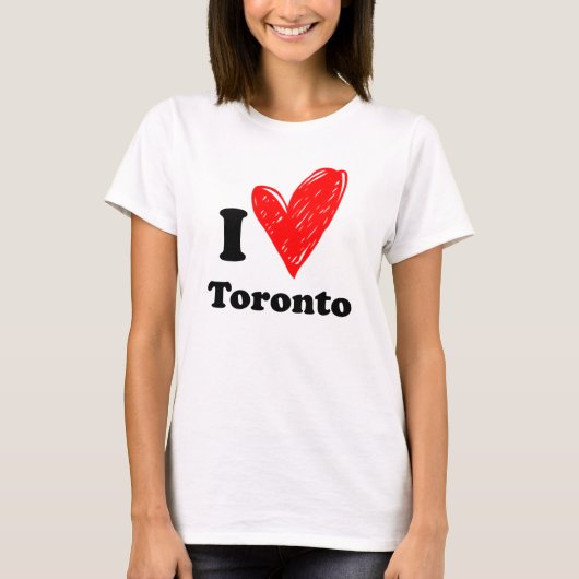 I Liebe Toronto T - Shirt (Vorderseite)