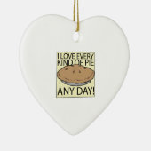I Liebe-Torte Keramikornament (Rechts)