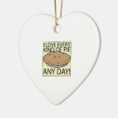 I Liebe-Torte Keramikornament (Links)