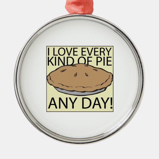 I Liebe-Torte Ornament Aus Metall (Vorne)