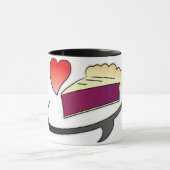 I Liebe-Torte - Tasse (Zentrum)
