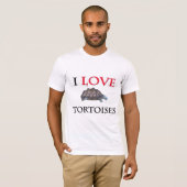 I Liebe Tortoises T-Shirt (Vorne ganz)