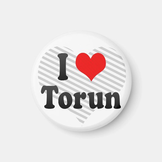 I Liebe Torun, Polen Magnet (Vorne)