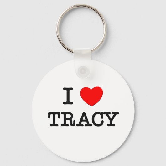 I Liebe Tracy Schlüsselanhänger (Vorderseite)