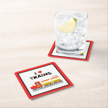 I Liebe Train Colorful Kids Foto Name Party