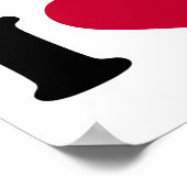 I Liebe trampolen Poster (Ecke)