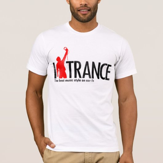 I Liebe-Trance-Mucic T - Shirt (Vorderseite)