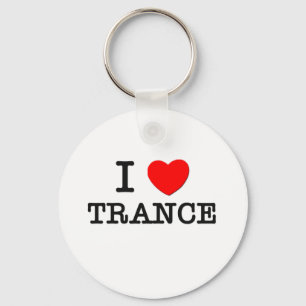 I Liebe-Trance Schlüsselanhänger