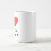 I. Liebe Trance stärken Kaffeetasse (Mittel)