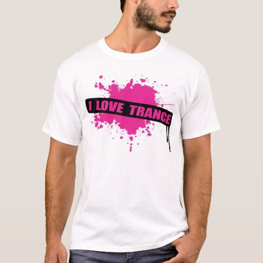 I Liebe-Trance T-Shirt (Vorderseite)
