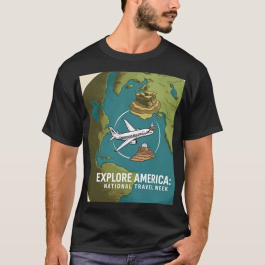 I LIEBE TRAVEL T - Shirt (Vorderseite)