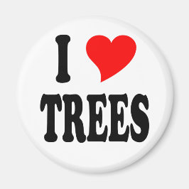 I LIEBE TREES MAGNET