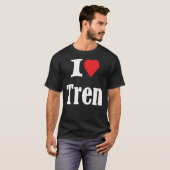 I Liebe Tren Classic T - Shirt (Vorne ganz)