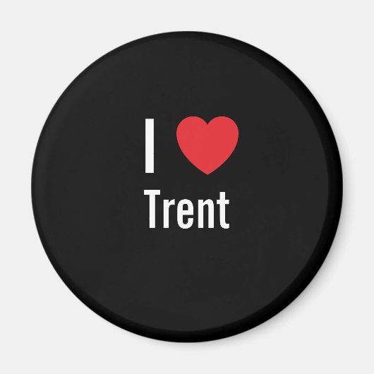I Liebe Trent Magnet (Vorne)