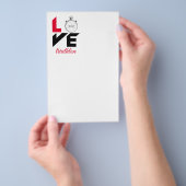I Liebe Triathlon Flyer (Handgriff)