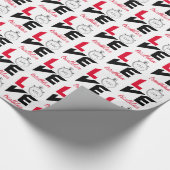 I Liebe Triathlon Geschenkpapier (Ecke)