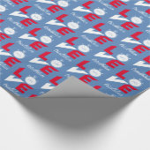 I Liebe Triathlon Geschenkpapier (Ecke)