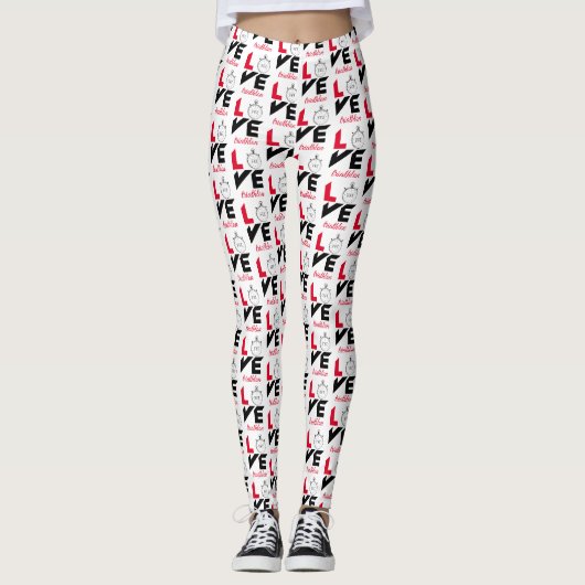 I Liebe Triathlon Leggings (Vorderseite)